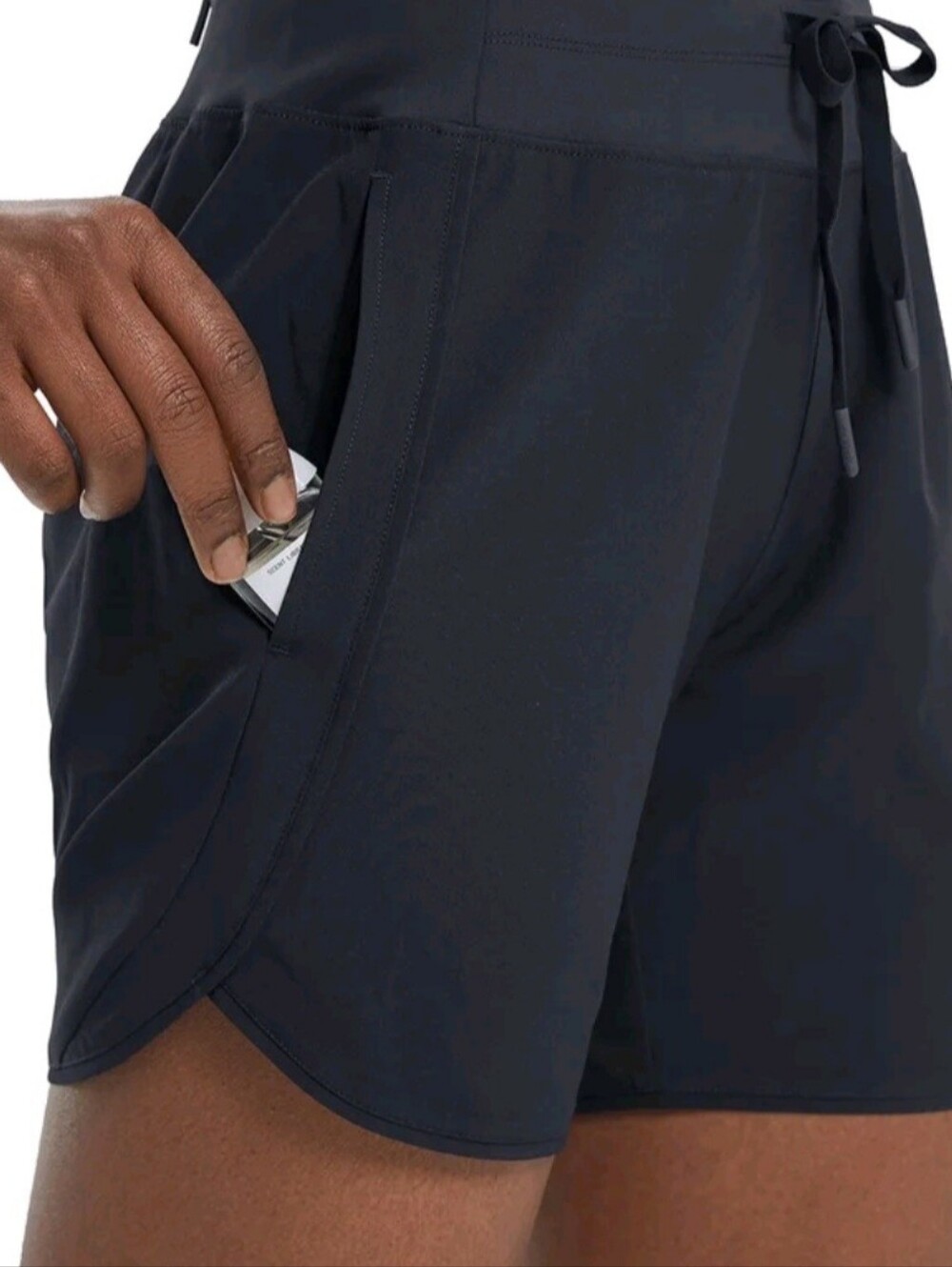 Tek Gear Track Shorts Zipper Double Pockets Size Large!